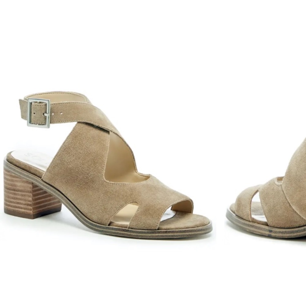Sole Society camel so-tresey 6.5 women’s sandal